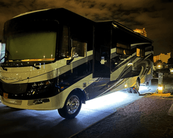 I have a 40' Class A motorhome.  I want to light underneath the coach.  What do I need?