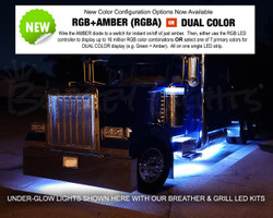 How much is it to do under glow 389 peterbilt single color? Carhauler