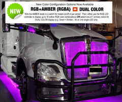 Do you have single color of ourple for kenworth t680 grill and vent? And what would that price be. I paid 279 b4